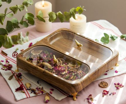 جای کارد و چنگال میوه MDF وکیوم مویلار
