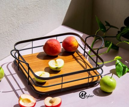 سینی مربع مفتولی مویلار moylar