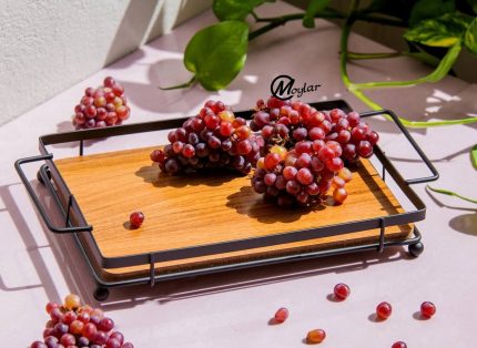 سینی دسته دار کوچک مفتولی مویلار moylar