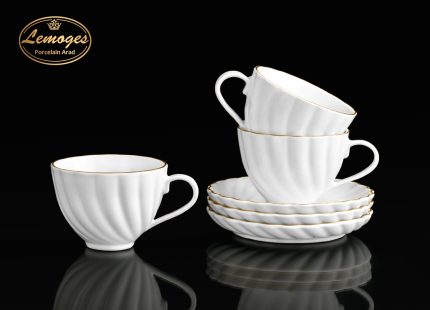 سرویس چایی خوری کارمن کد 520 چینی لمون