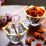پياله كريستال لب طلا مويلار مدل پاراديسو