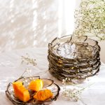 پیش دستی بلور شامپاینی مویلار مدل الینور