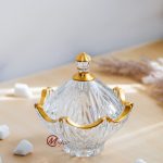 قندان بلور لب طلا مویلار مدل امپریال