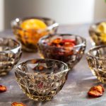 پیاله بلور شامپاینی مویلار مدل اکوامارین