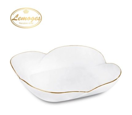 تابه گلبرگ بزرگ چینی لب طلا برند لمون